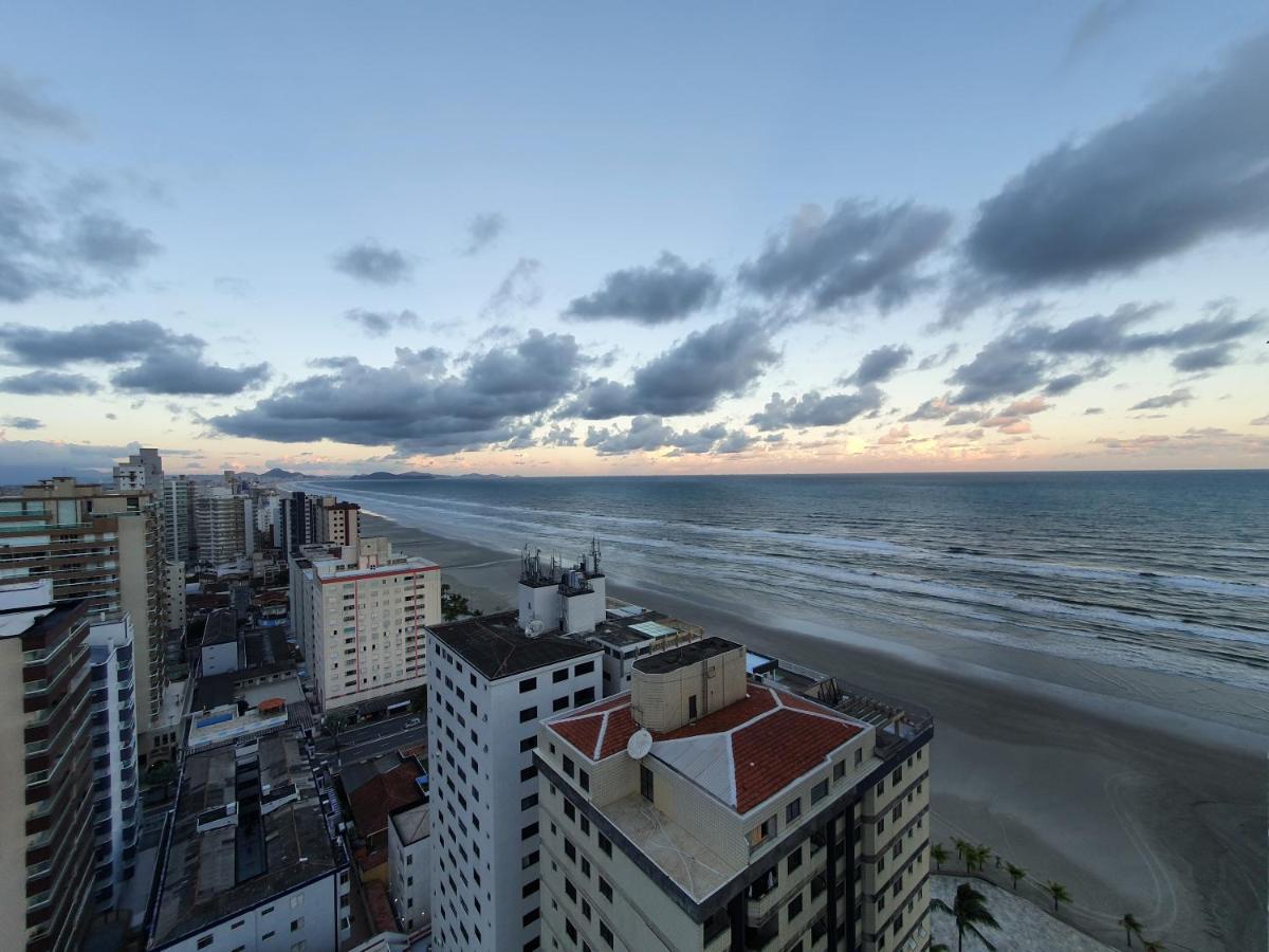 Lindo Apartamento Pe Na Areia Praia Grande  Exterior foto