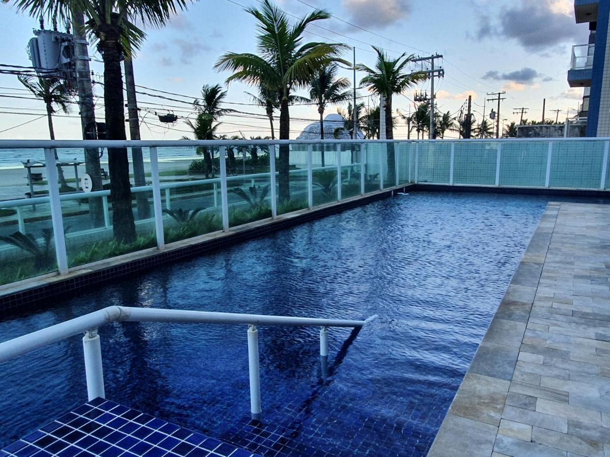 Lindo Apartamento Pe Na Areia Praia Grande  Exterior foto