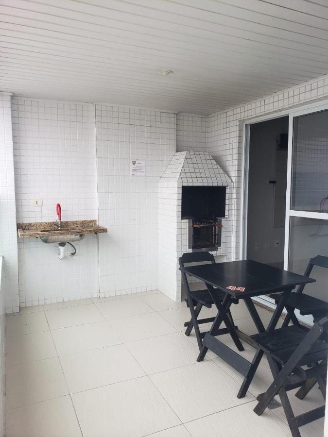 Lindo Apartamento Pe Na Areia Praia Grande  Exterior foto